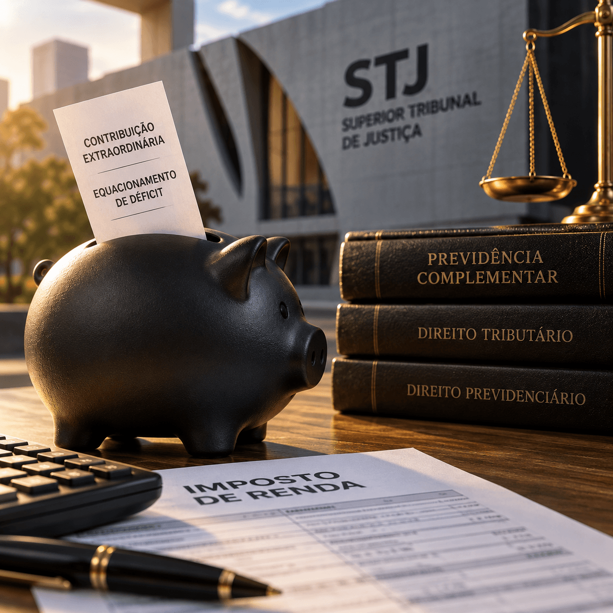 Contribuições extraordinárias de previdência complementar: o que muda no Imposto de Renda após o Tema 1.224 do STJ